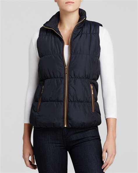 michael kors quilted puffer vest